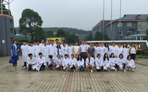 九江学院药学学生参观MG娱乐集团